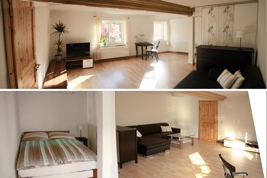 3 Seiten Ferienwohnung Jena Habitación foto